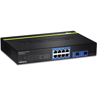 8 Port Gigabit Web Smart Switch, 10/100